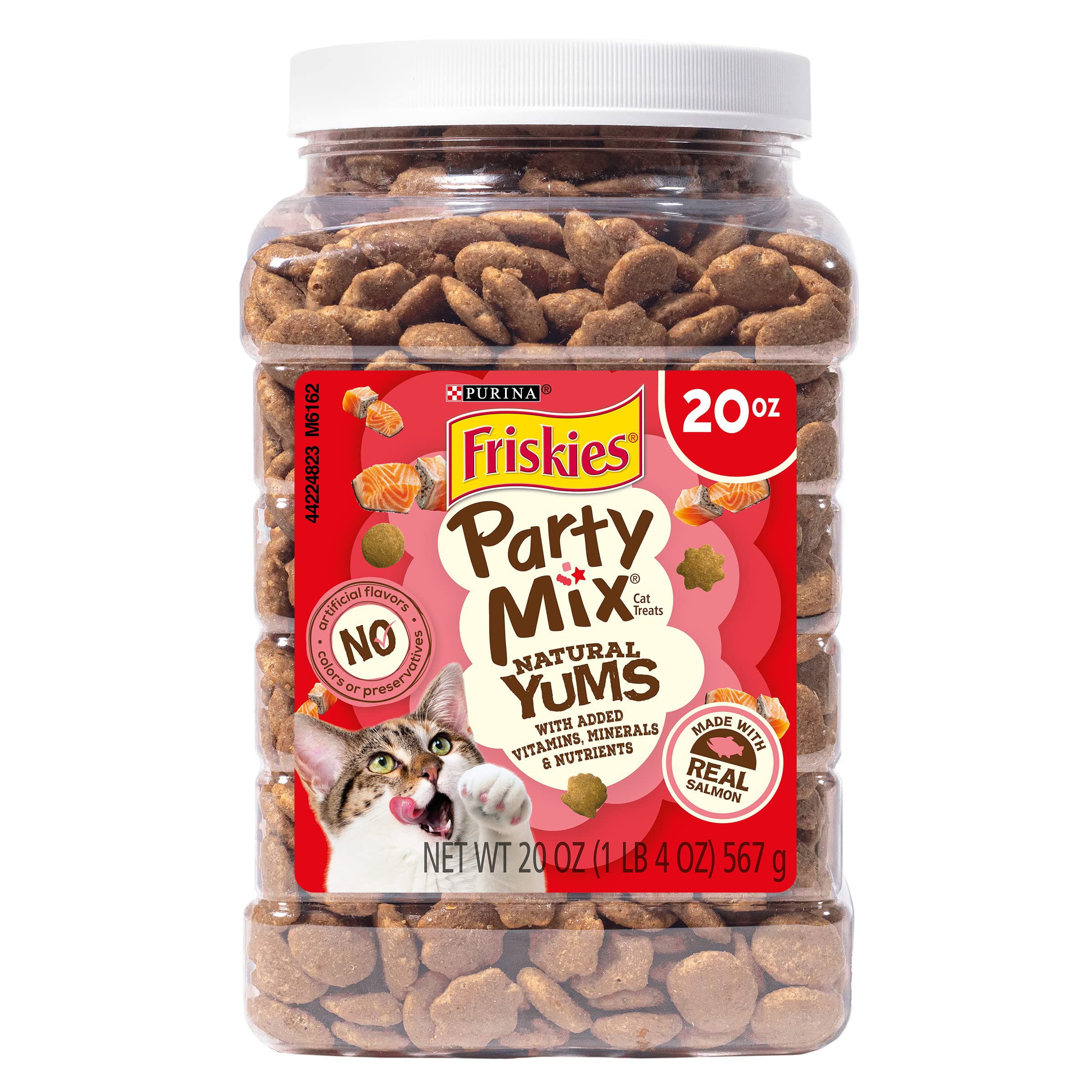 Friskies Natural Yums Salmon 20 oz