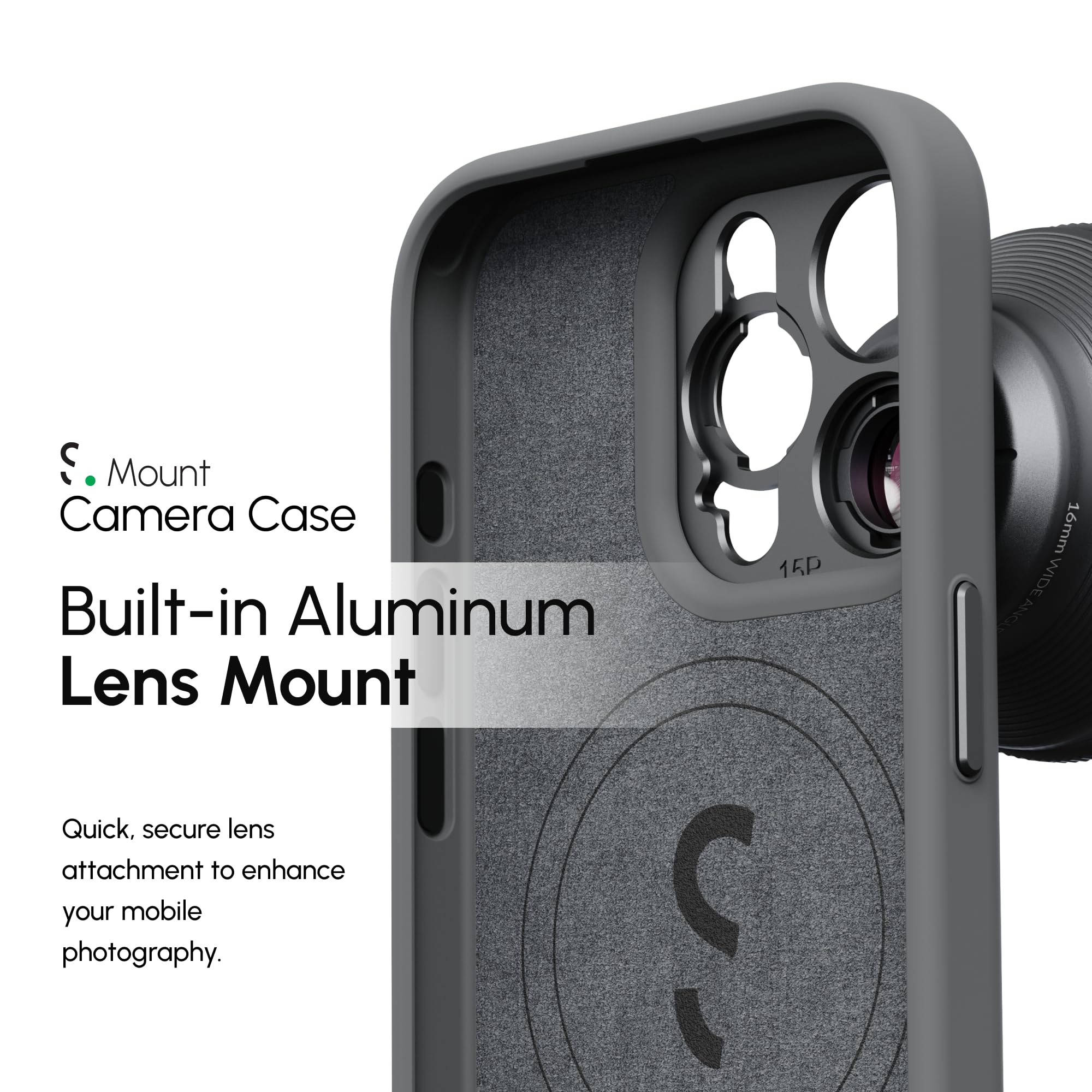 Amazon.co.jp: ShiftCam カメラケース iPhone 15 Pro対応 | 内蔵レンズ