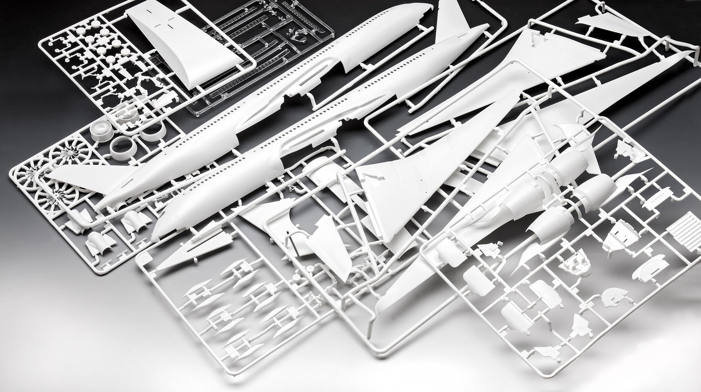 Revell 03773 Airbus A350-900 Turkish Airlines 1:144 - Modellino in plastica non costruita/non verniciata