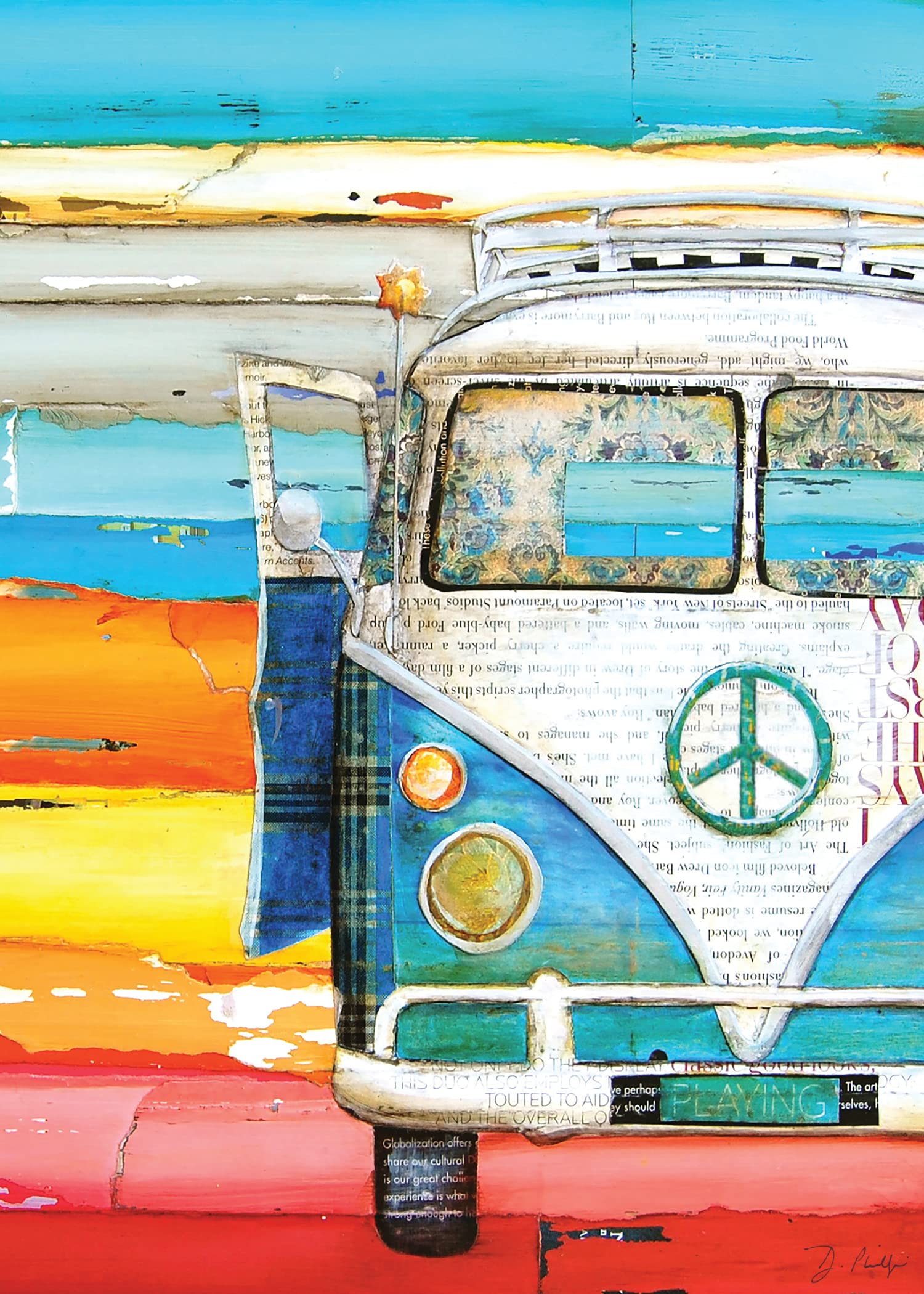 Amazon.com: Playing Hooky, Danny Phillips Art Print, Unframed
