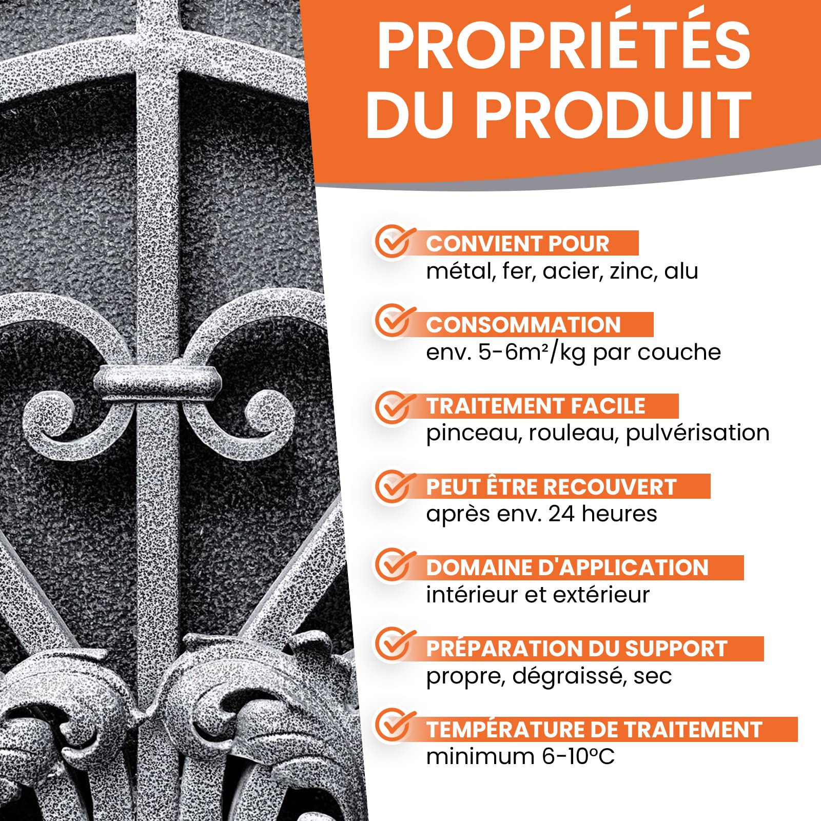 BEKATEQ LS-590 Peinture effet martelé Vert 2,5L I 3en1: Protection contre la rouille, apprêt & vernis pour intérieur et extérieur I Peinture de protection pour métaux ferreux et non ferreux