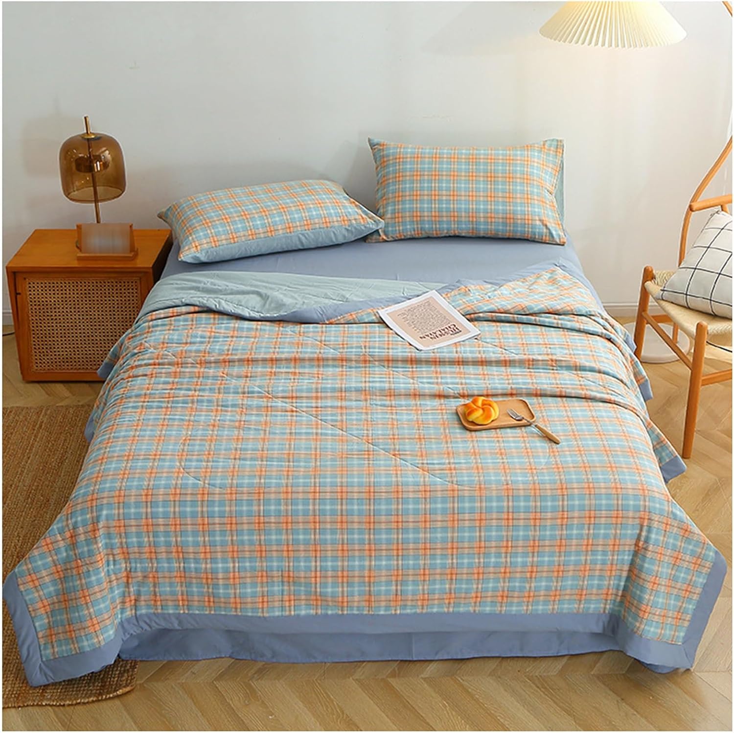 Summer Cool Quilt, Summer Cooler Quilt For Home, Summer Air Conditioning Quilt, Machine Washable & Easy To Care For All-Season Comforter (Color : T, Size : 200x230cm)
