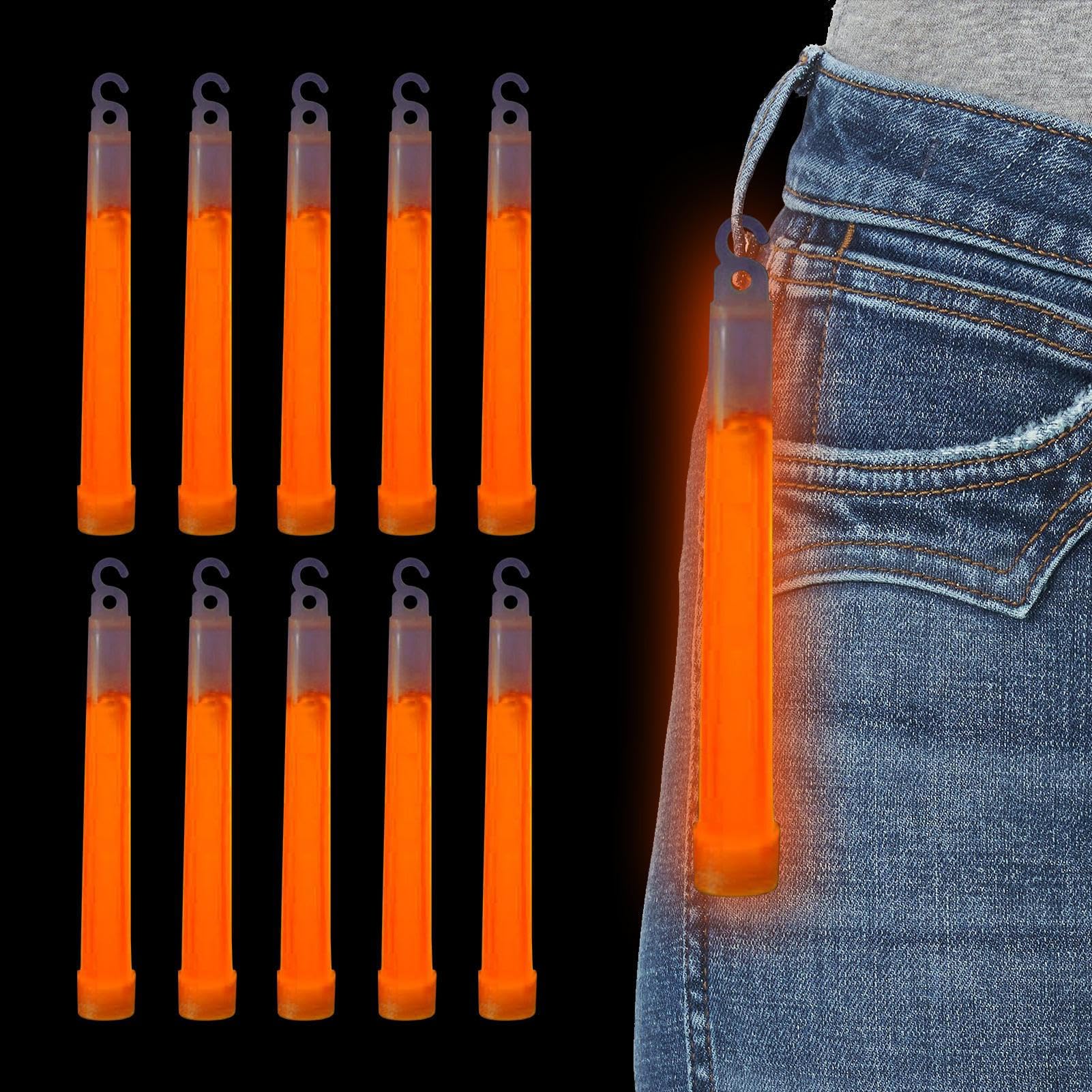Bastones Luminosos, Barras Luminosas Festivas,Bastones ultrabrillantes Que Brillan en Barras oscuras | Kit de luz y Supervivencia Multiusos Glowsticks para Bodas, Raves, conciertos,