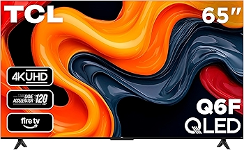 TCL 65-Inch Q6 Smart TV with Fire TV