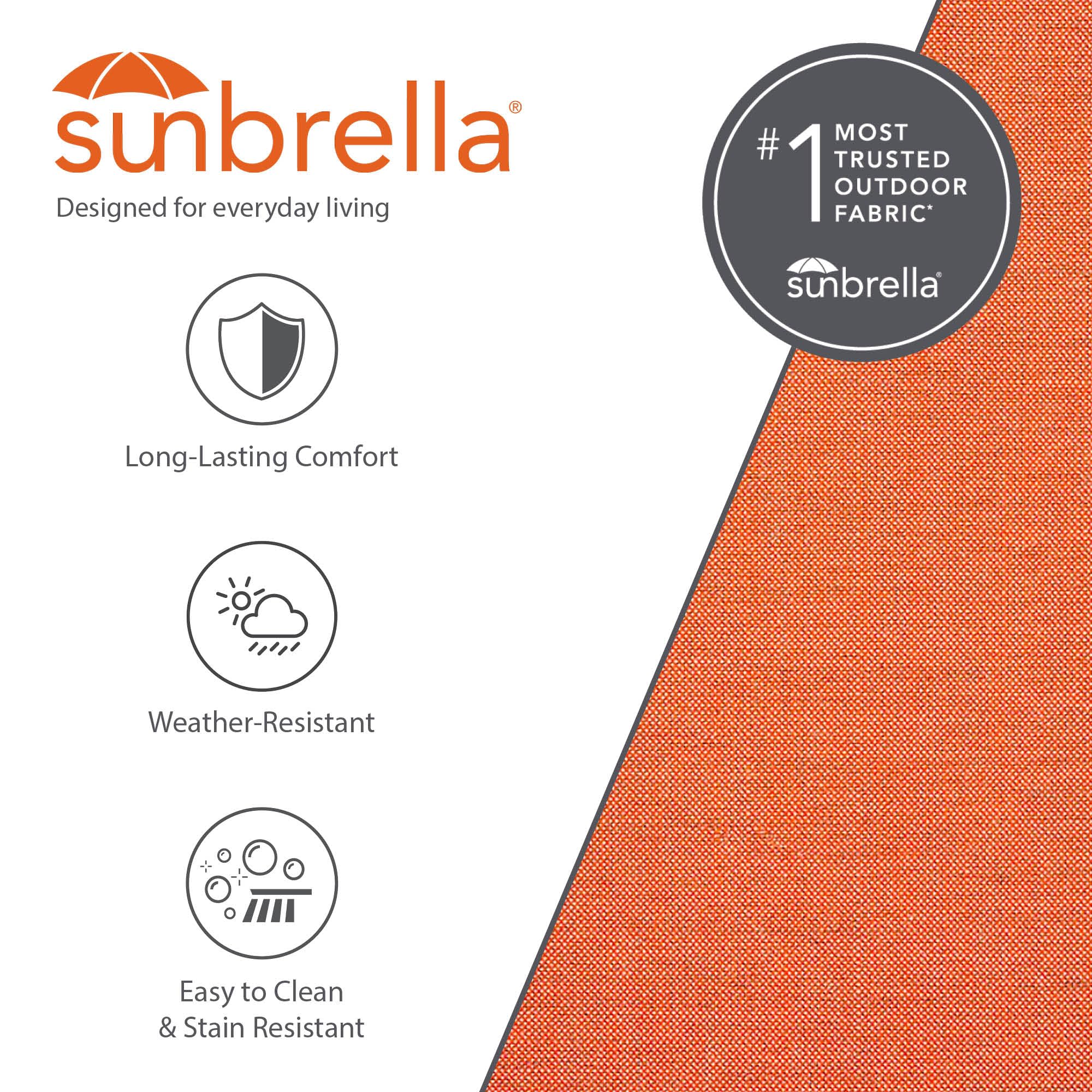 Vivere BZSUN13 - Brasileño Subrella Hamaca con Doble - Coral