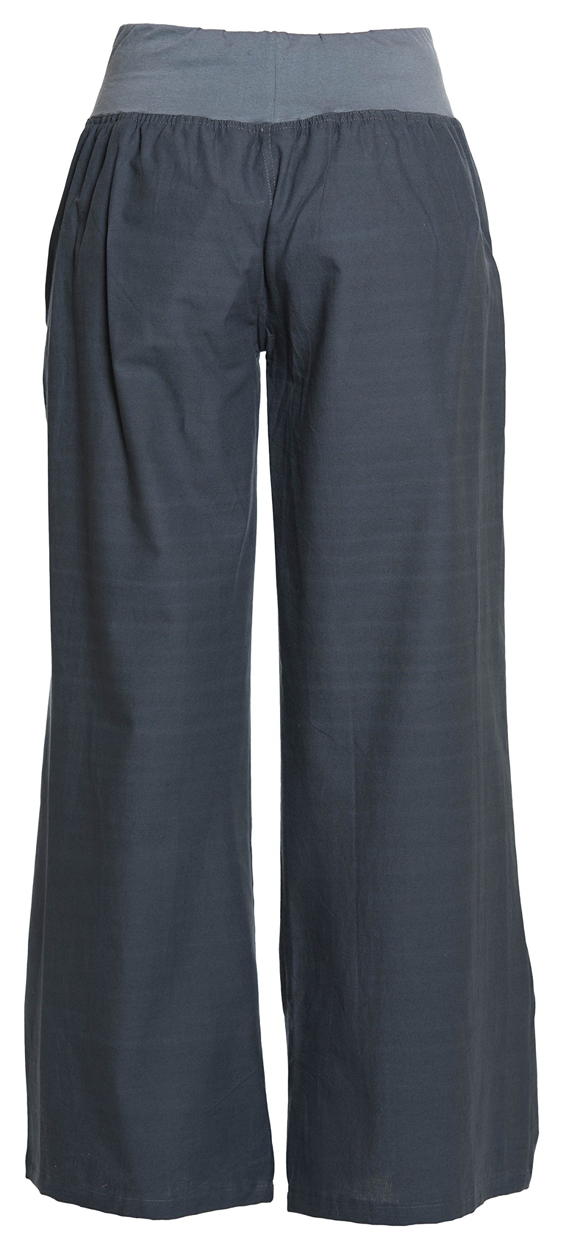 Pantalons en Coton pour Yoga, Pantalon thaï Large Unisexe Sportif avec Ceinture élastique et Deux Poches Pratiques - Plusieurs Tailles et Designs différents
