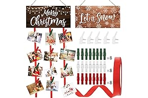 Christmas Wooden Card Holder