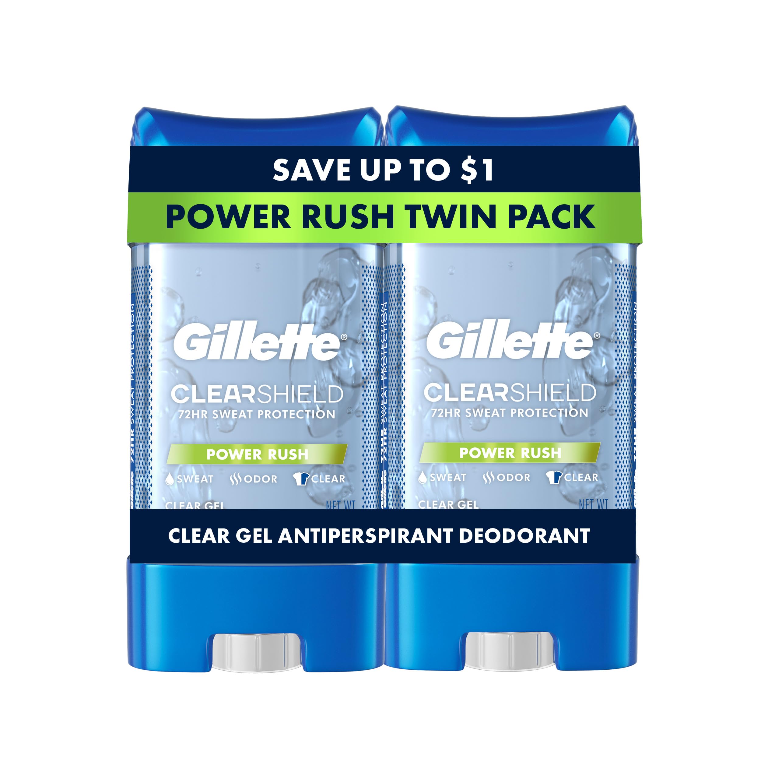 Gillette Power Rush Clear Gel