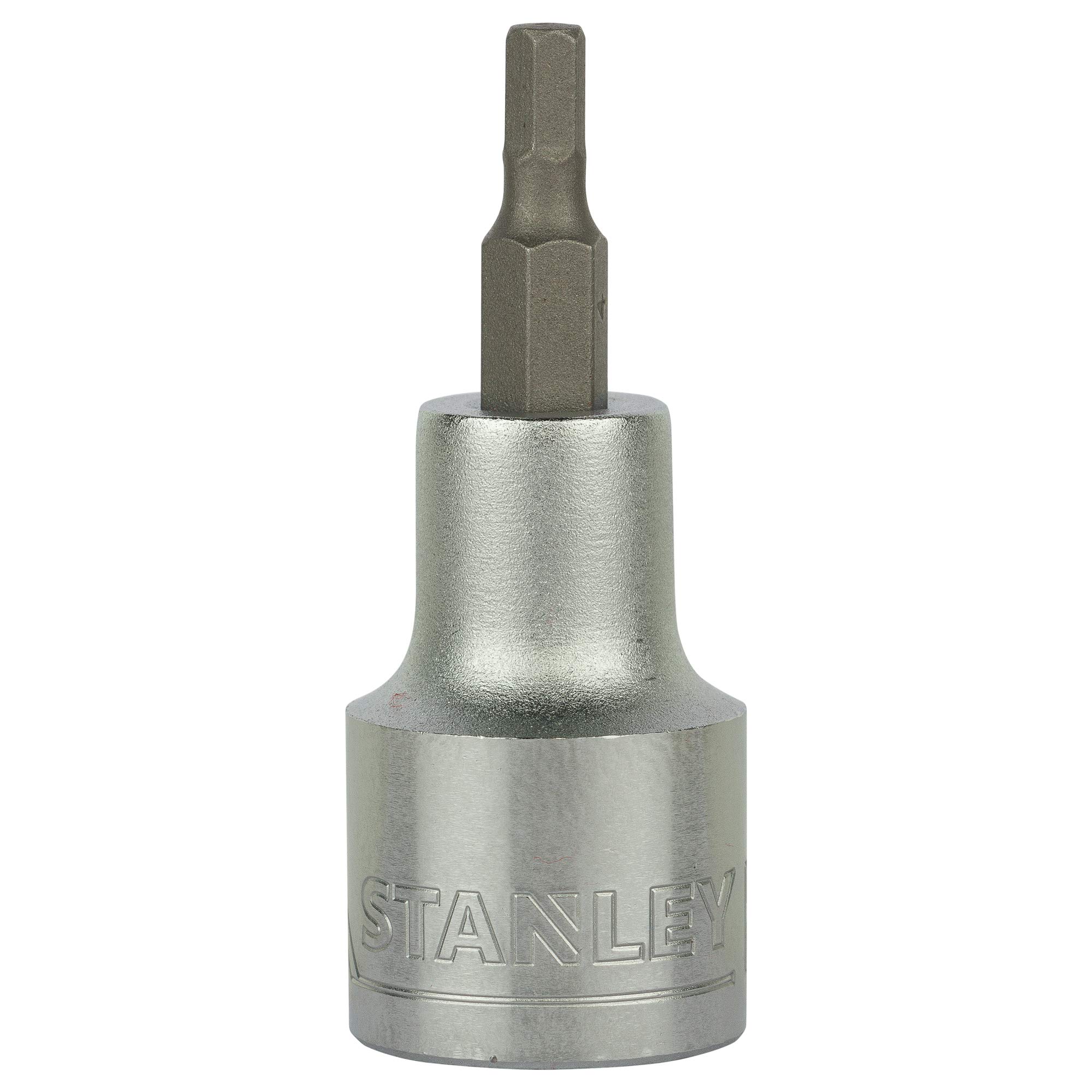 Stanley Chrome Vanadium Steel Stmt73371-8B 1/2'' 4Mm Hexagonal Bit Socket