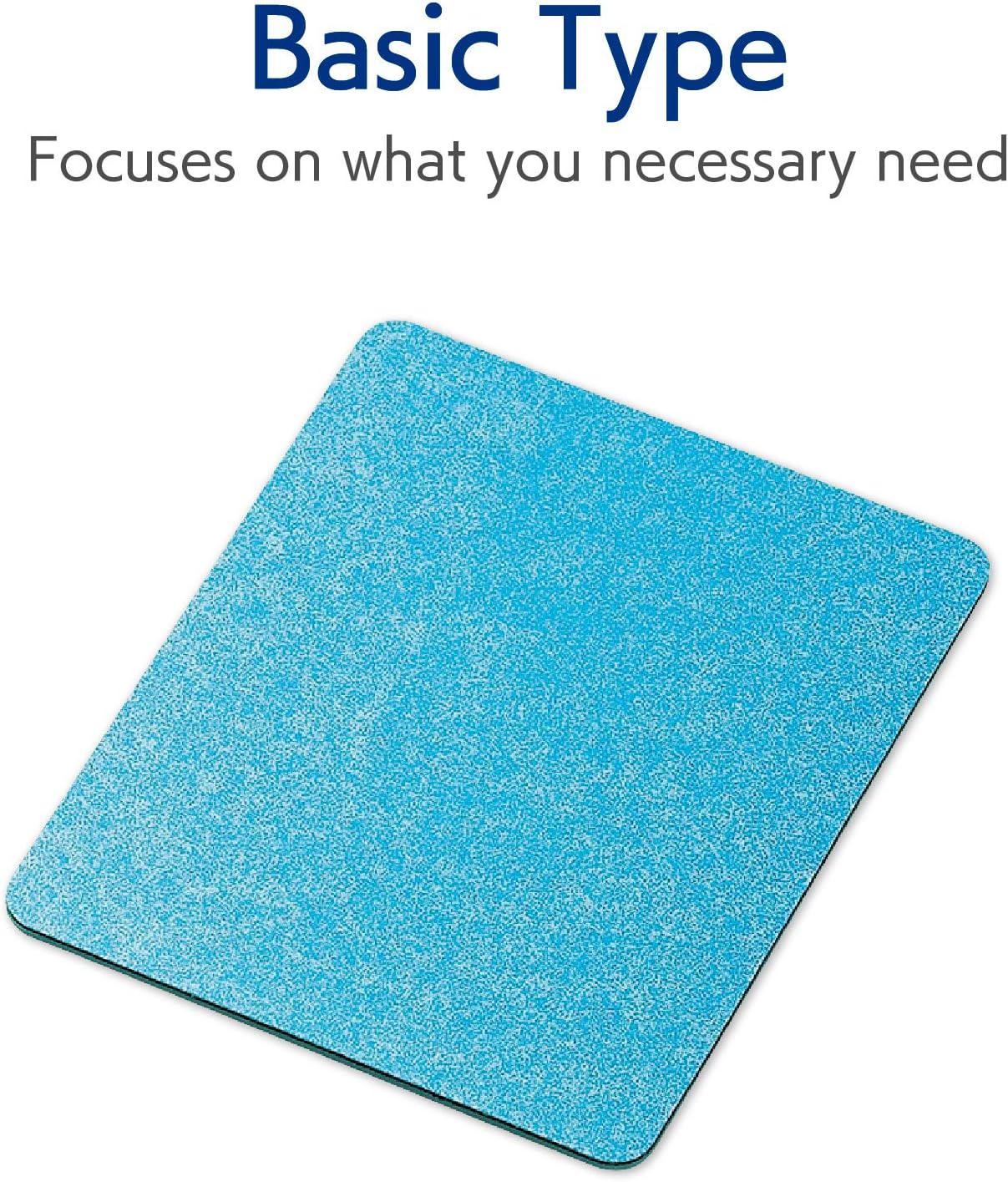 ELECOM Mouse Pad/Laser and Optical Compatible/Anti Skid/Precise Control Black MP-113BU