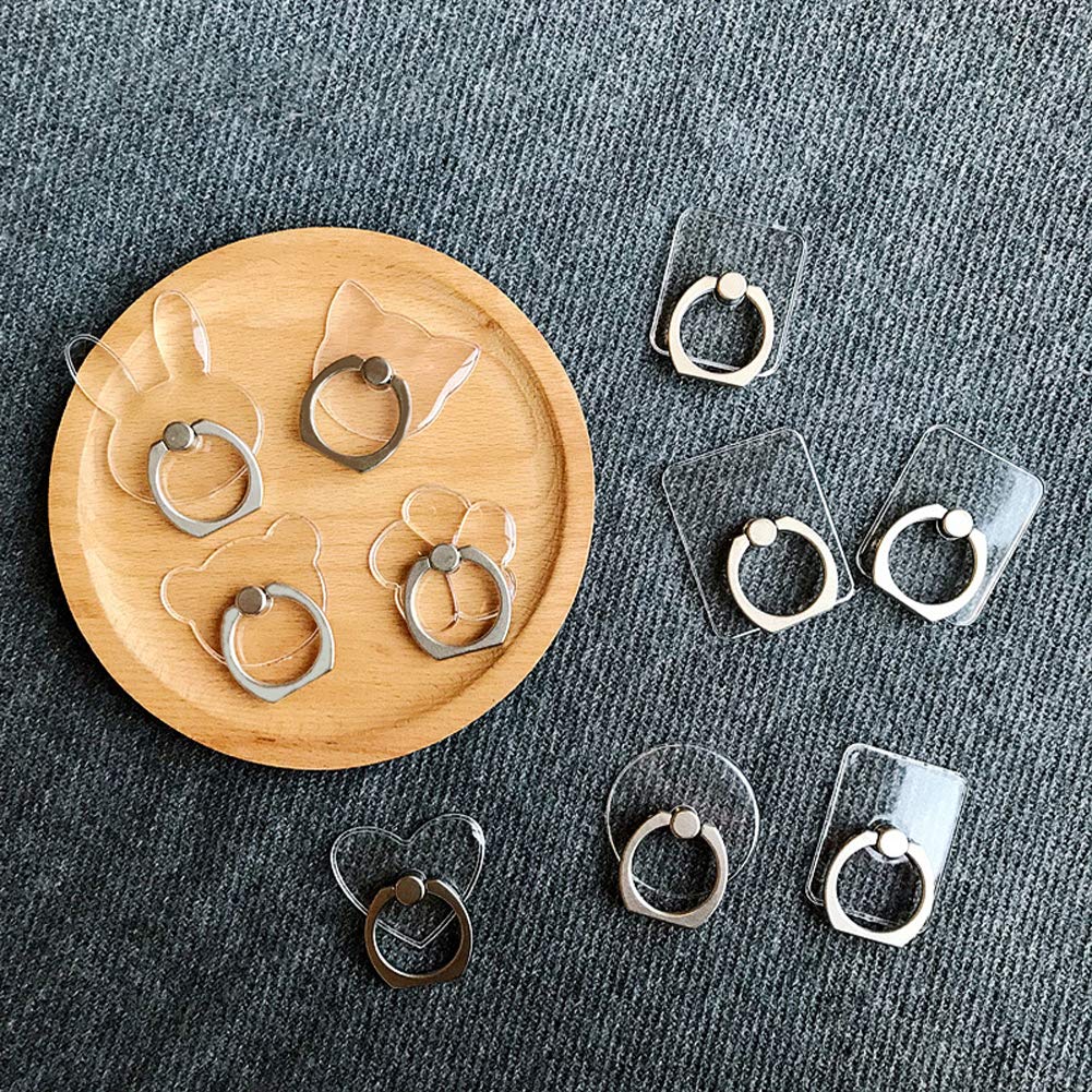 Supporto Ad Anello Per Telefono Cellulare, Riutilizzabile, Universale - Foto 7