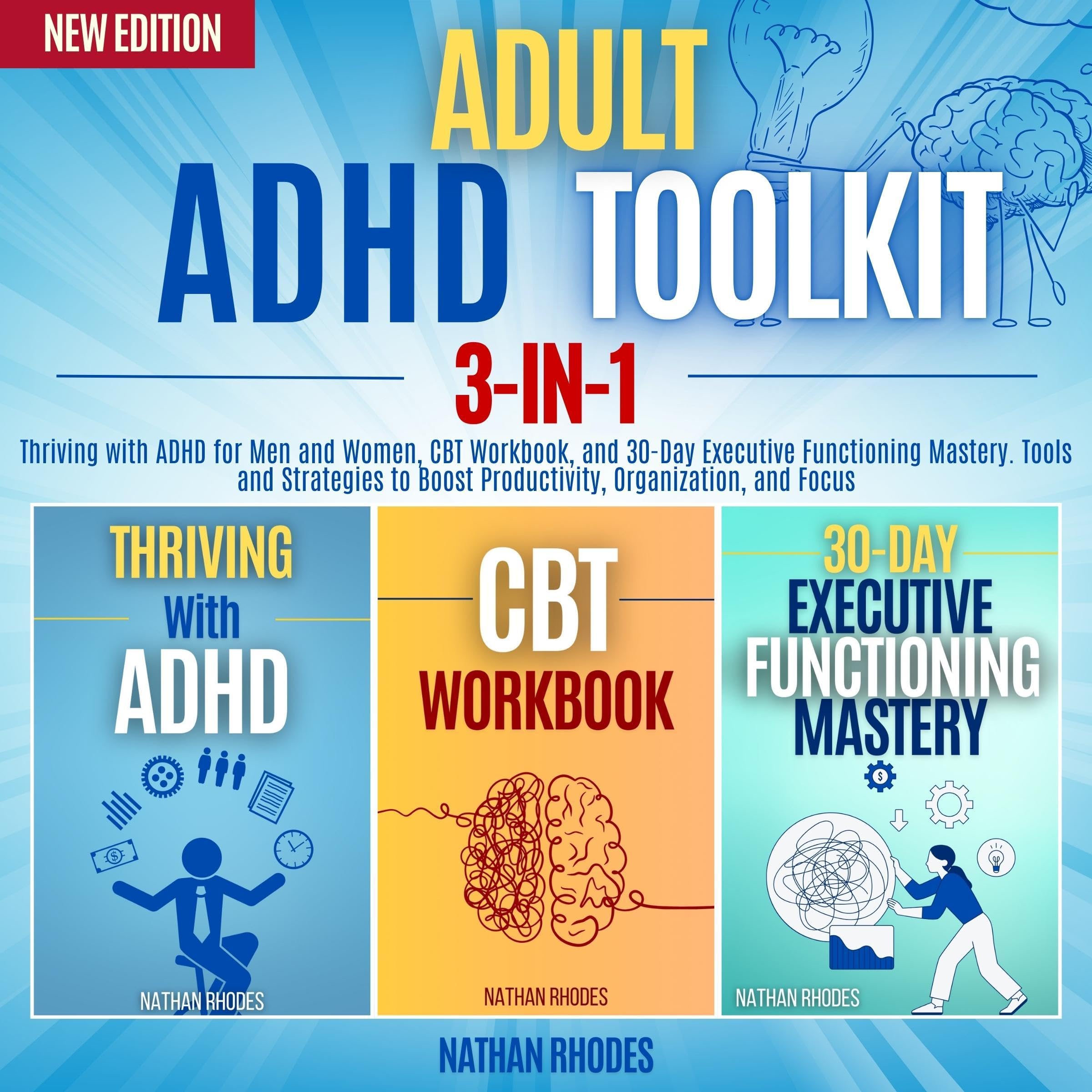 Adult ADHD Toolkit: 3-in-1