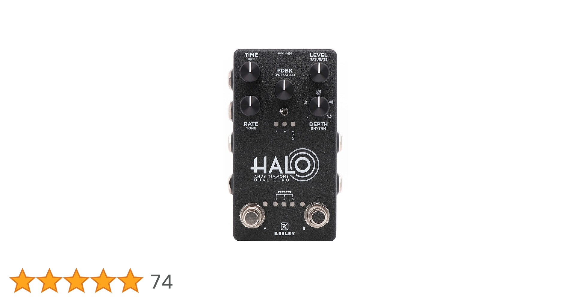 Amazon | Keeley Halo - Andy Timmons デュアルエコーペダル Amazon | Keeley Halo - Andy Timmons デュアルエコーペダル