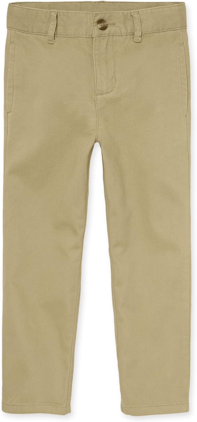 The Children's Place Boys Stretch Relaxed Straight Chino Pants