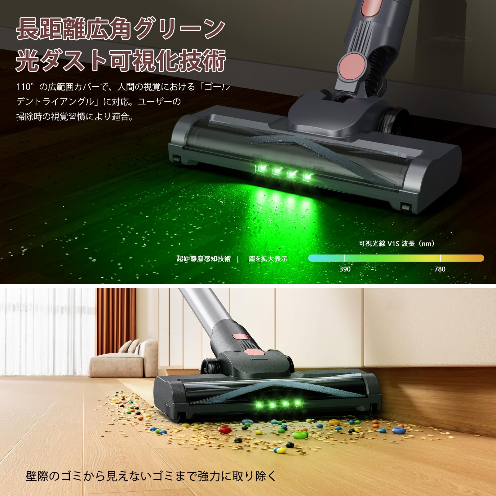 Amazon | 掃除機 コードレス【2025業界初！60Kpa真の超強力吸引＆同