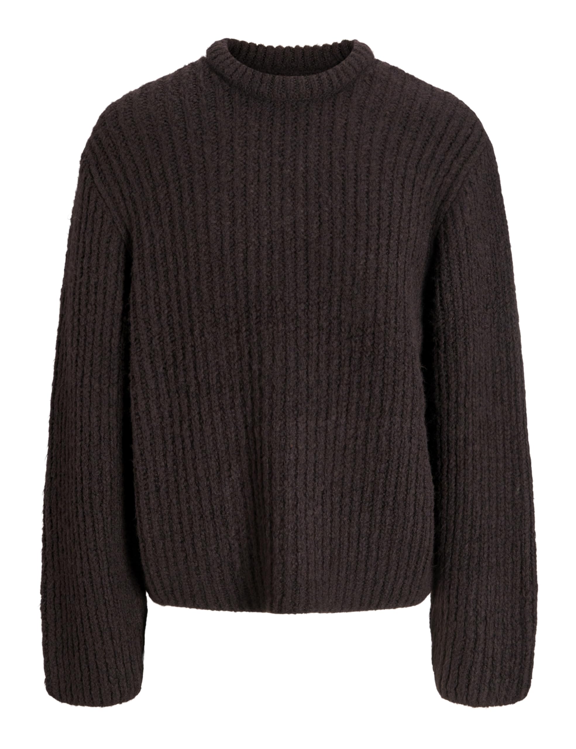 Jack & Jones Men's Chocolate Cake Jorwinter Knit Crew Neck Styd Aw24, Xl