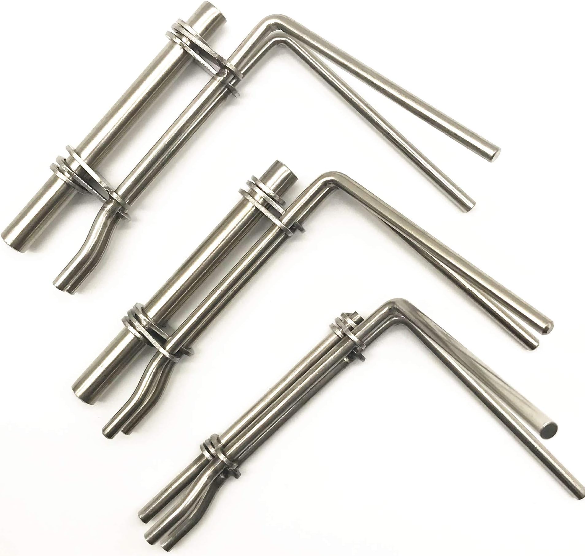 SHENKENUO 3pc Hydraulic Cylinder Piston Rod Seal U-Cup Installation Tool Kit Set Universal J05321