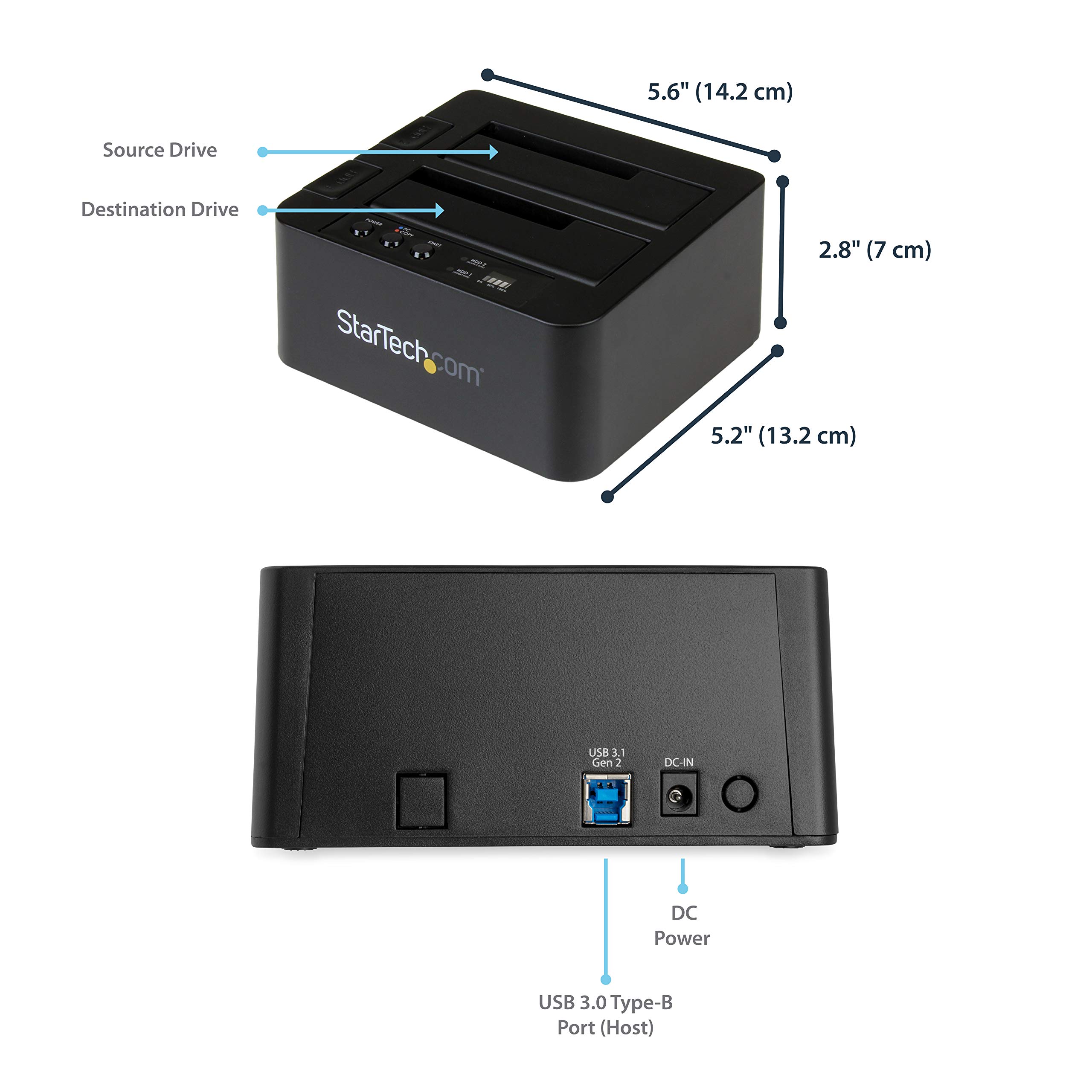 StarTech USB 3.0接続SATAハードディスク用デュプリケータ satdock5u3er.q.jpg