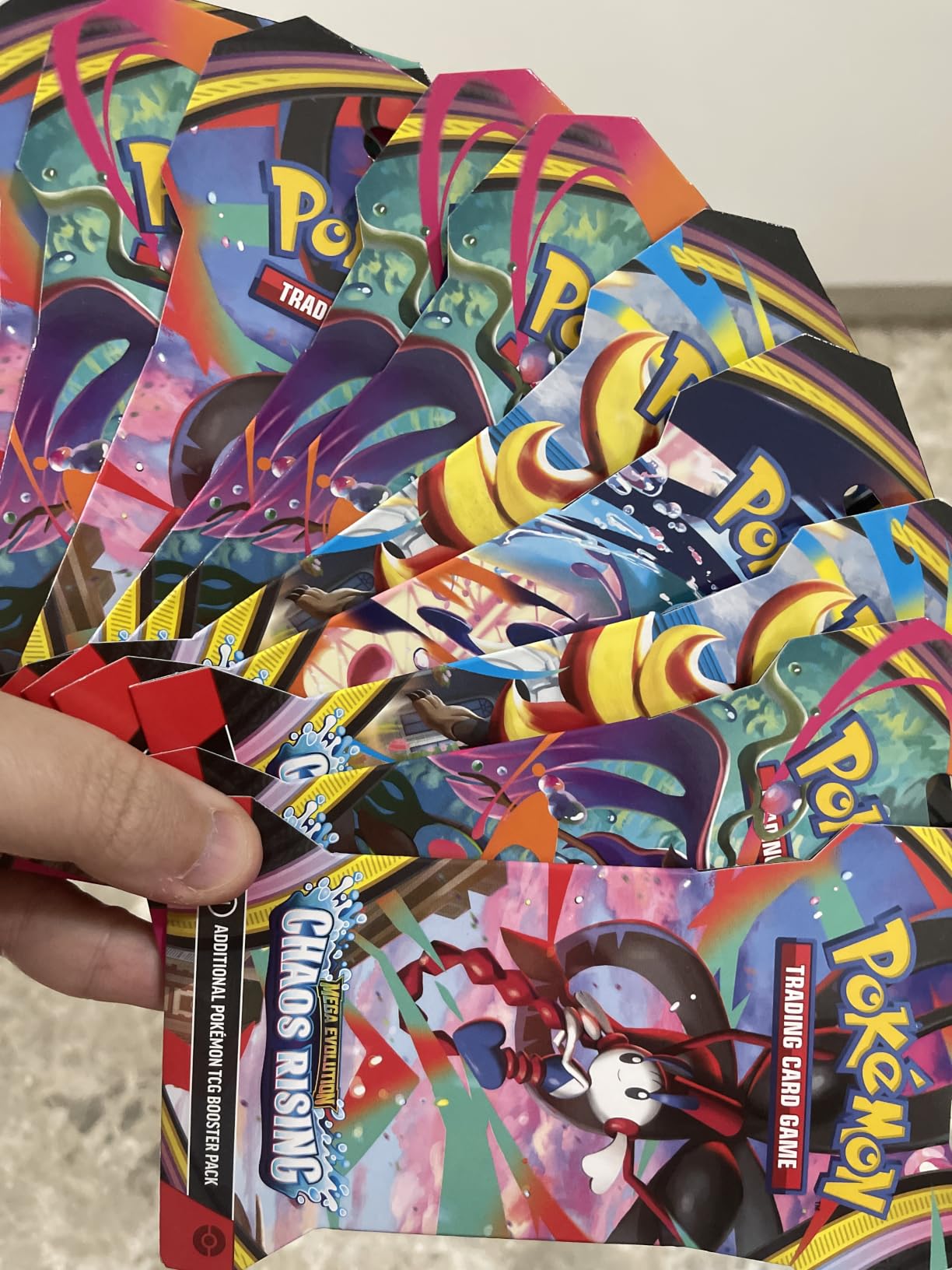 Pokemon TCG: Mega Evolution - Chaos Rising Sleeved Booster view 6