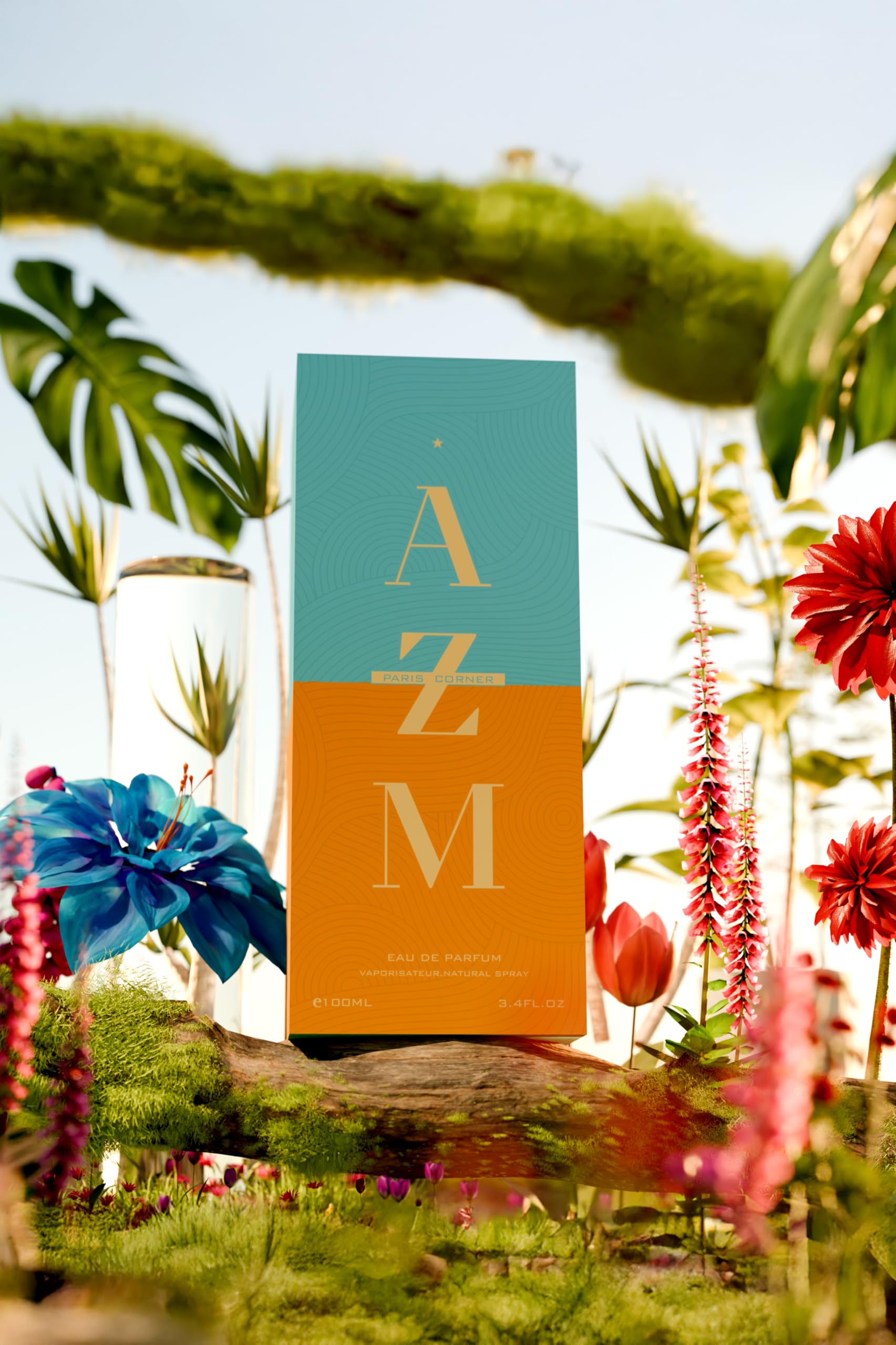 Amazon.com : Paris Corner AZM Eau de Parfum Spray 100ml (3.4 oz