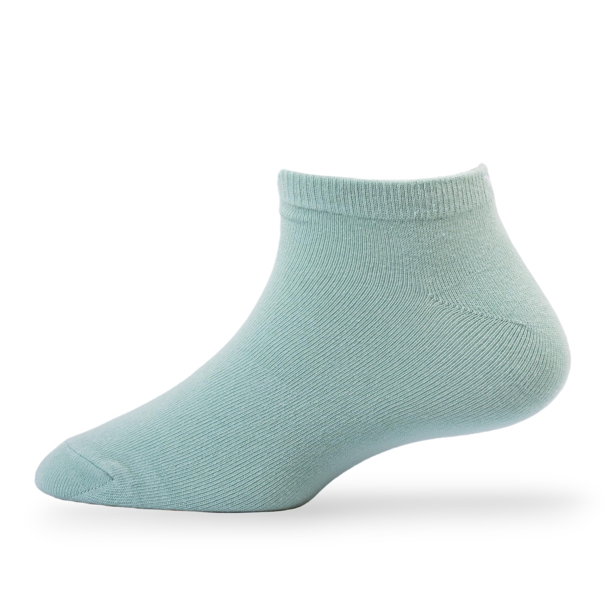 young wings Women's_Socks Aqua Colour Cotton Fabric Solid Free Size Low Ankle Length Casuals Wear Socks Pack Of 1 W1-6015-picture-53