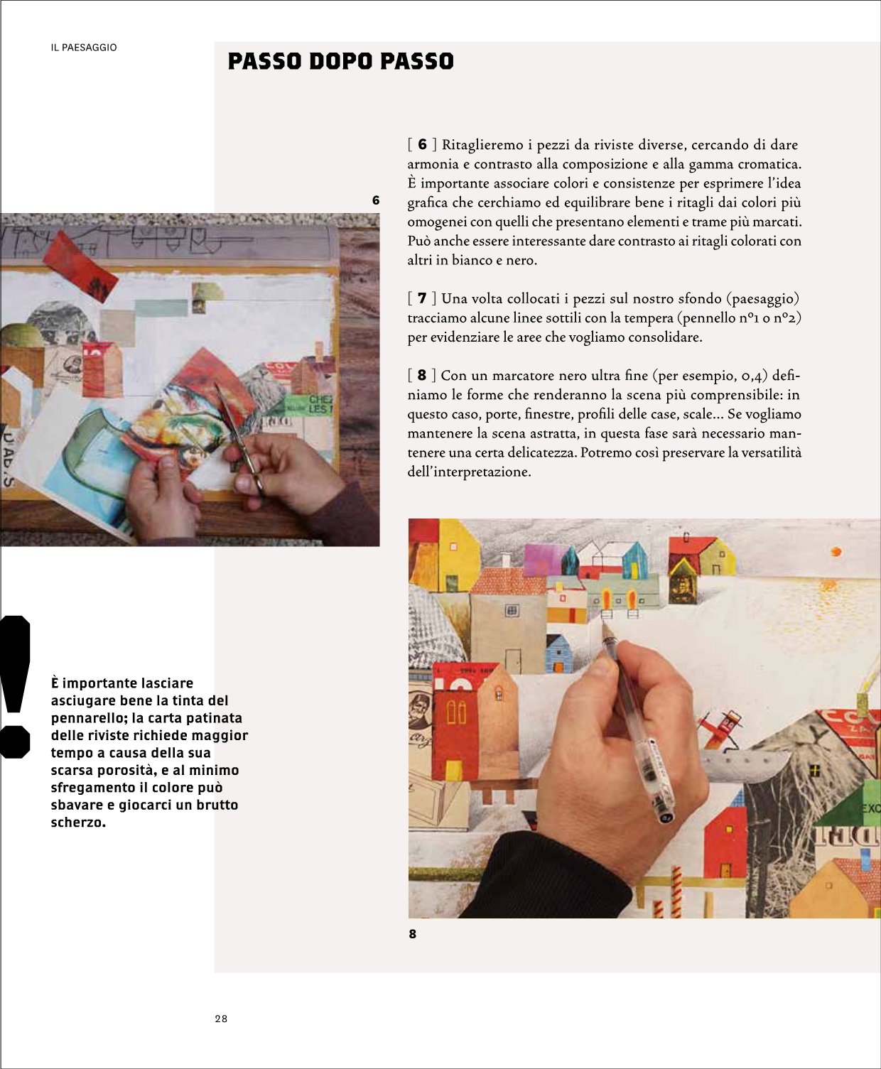 Esplorando il collage e altre tecniche miste