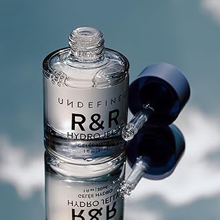 Undefined Beauty R&R Hydro Jelly Face + Eye Serum infused with Peptides, Hyaluronic Acid, Ashwagandha, Centella, Vegan Alternative to Snail Mucin for Dry Dehydrated Skin