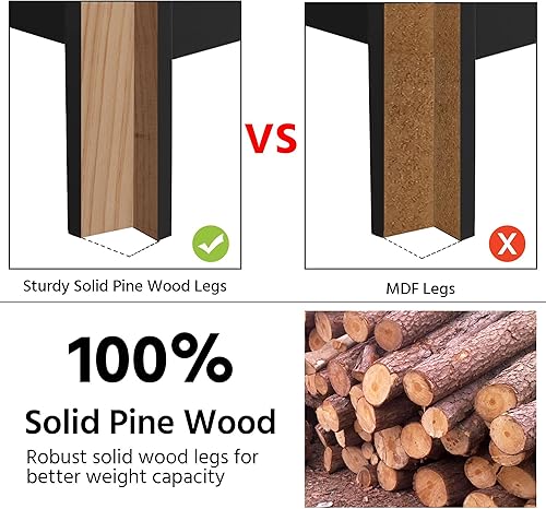 Miniatura 8 de Yaheetech Soporte para TV, centro de entretenimiento con cajón, mesa consola multimedia de 39.5 pulgadas para TV con 2 estantes abiertos para