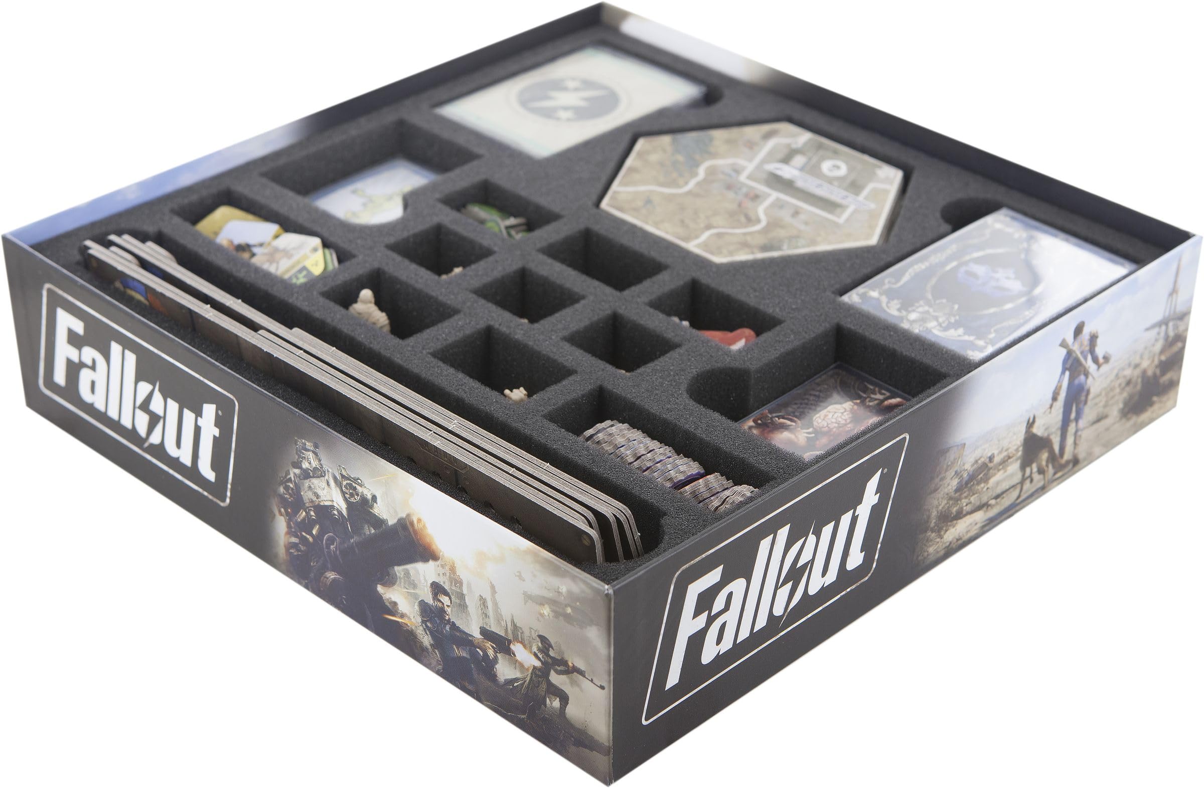 Feldherr Value Set - Vassoio In Schiuma Per Gioco Da Tavolo Fallout - Protezione Miniature Made In Germany - copertina