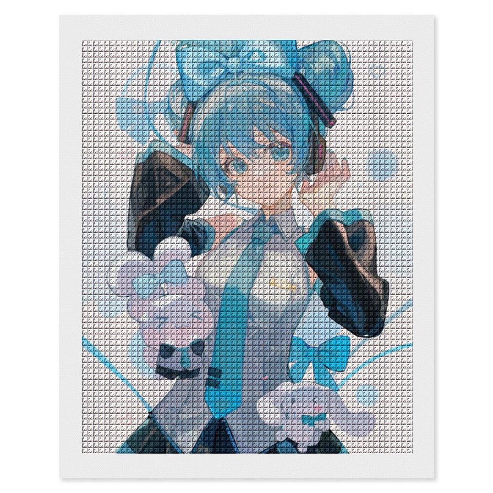Amazon.co.jp: 初音ミク ダイヤモンドアート セット モザイクアート 5d