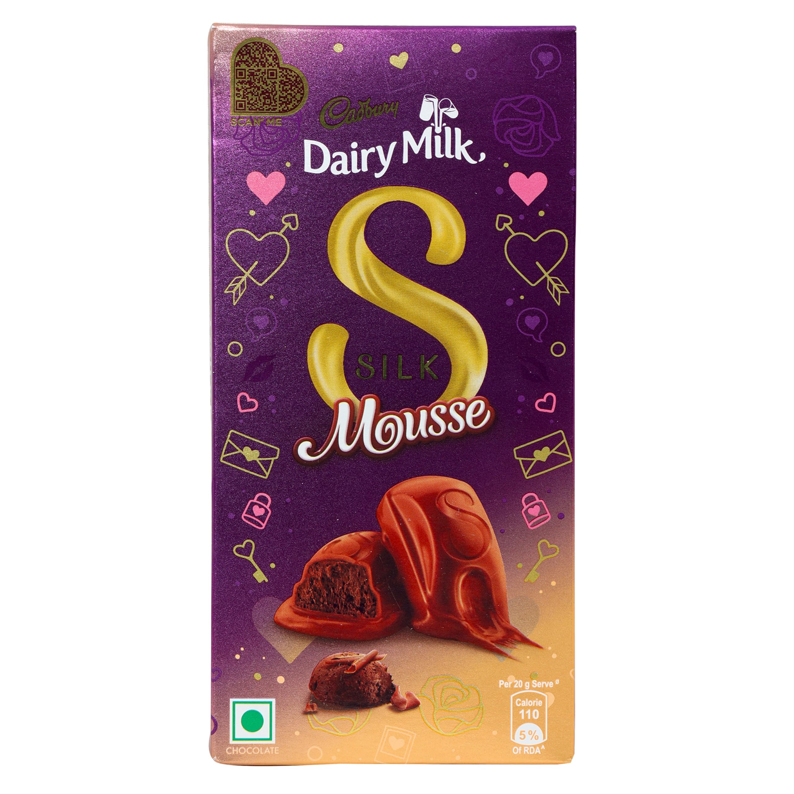 Cadbury Dairy Milk Silk Mousse Chocolate, 127g