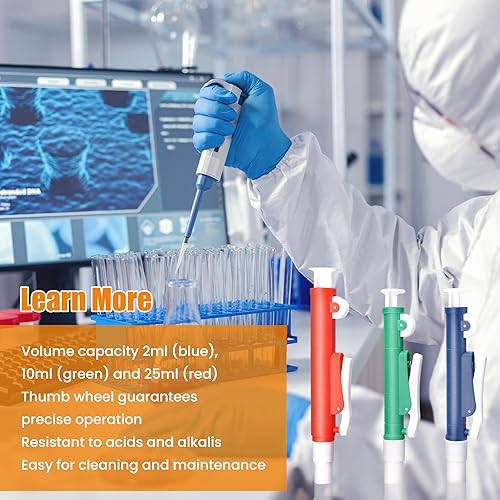 Miniatura 3 de Lab Pipettes Scientific Pipette Pump 225ml Available