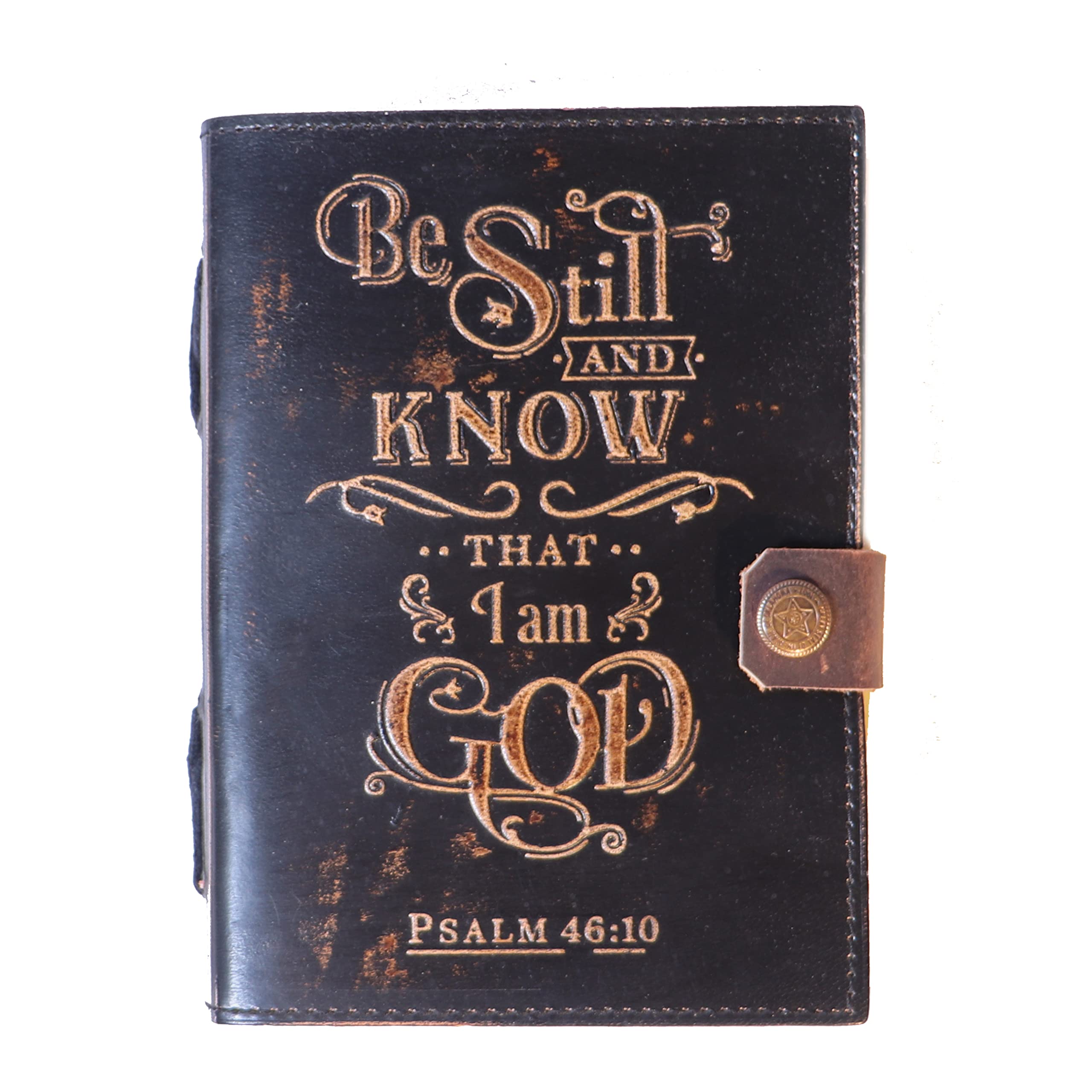 SHAKUN LEATHER JOURNALHandmade Journal Antique Notebook Diary For Men & Women (7x5 inches)