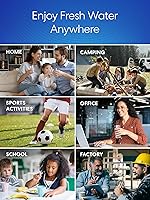 Vista 7 de Brio Bomba de agua potable manual universal (naranja)