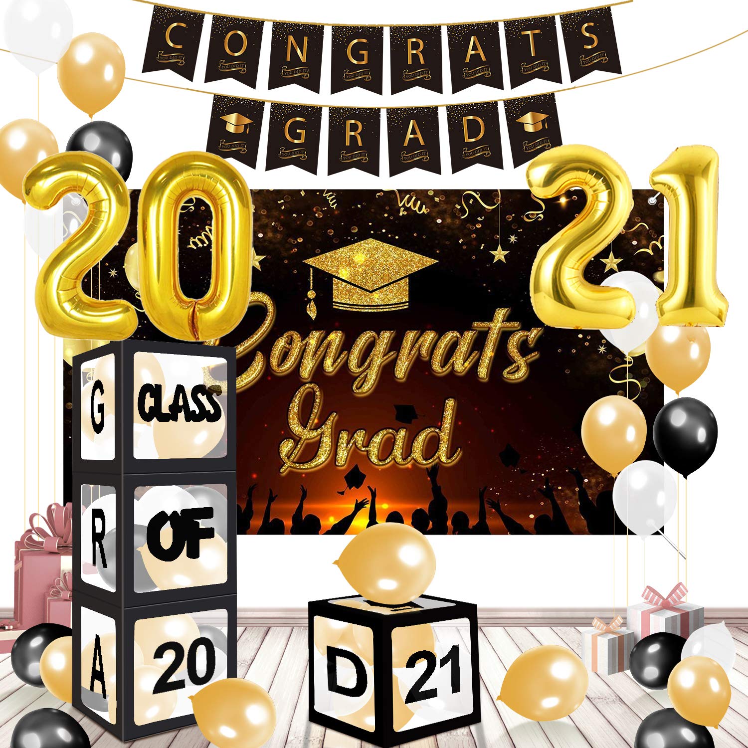 Buy HIPEEWO Graduation Decorations 2023 Graduation Party Supplies