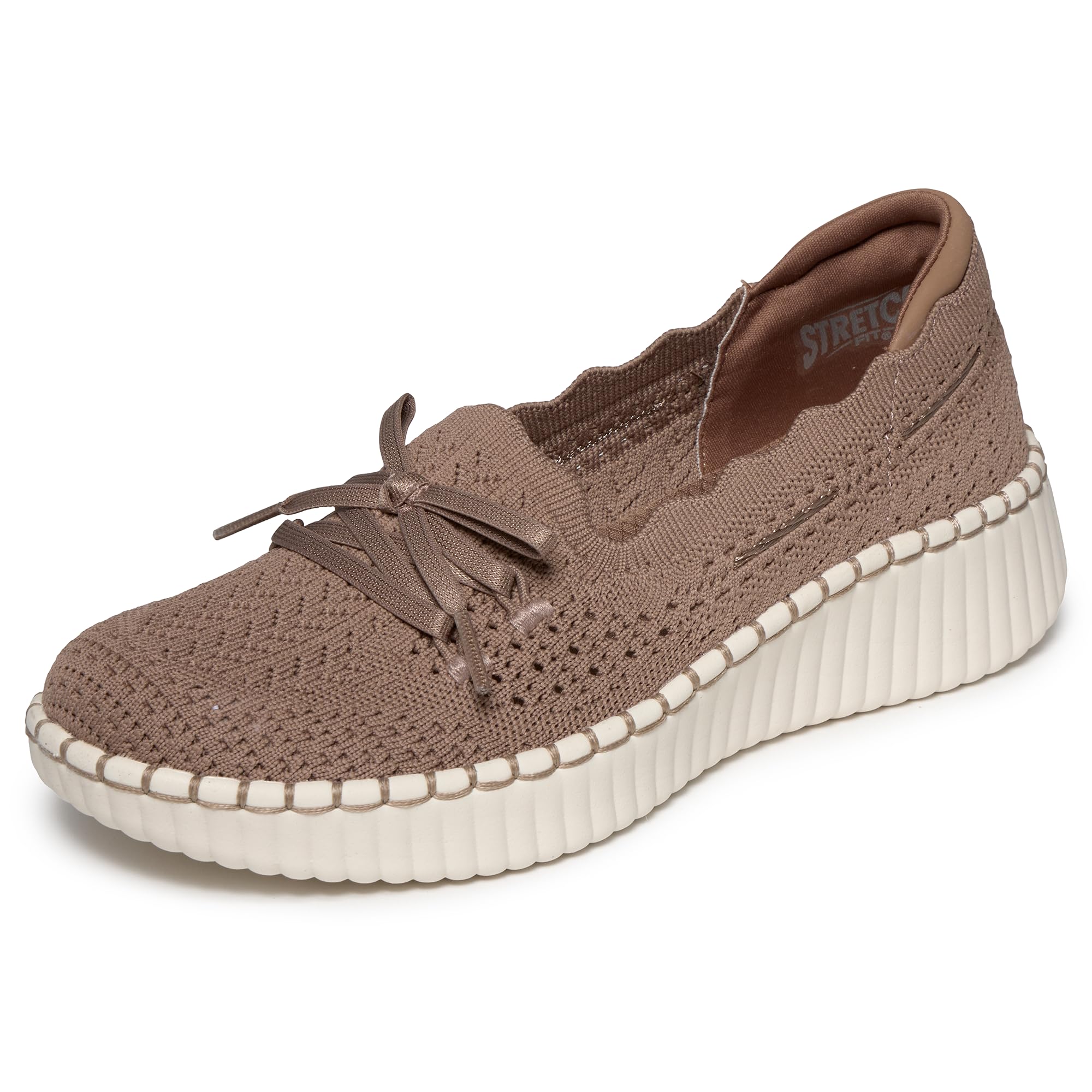 Skechers Kobiety Wilshire Blvd - Knit SailMokasyn