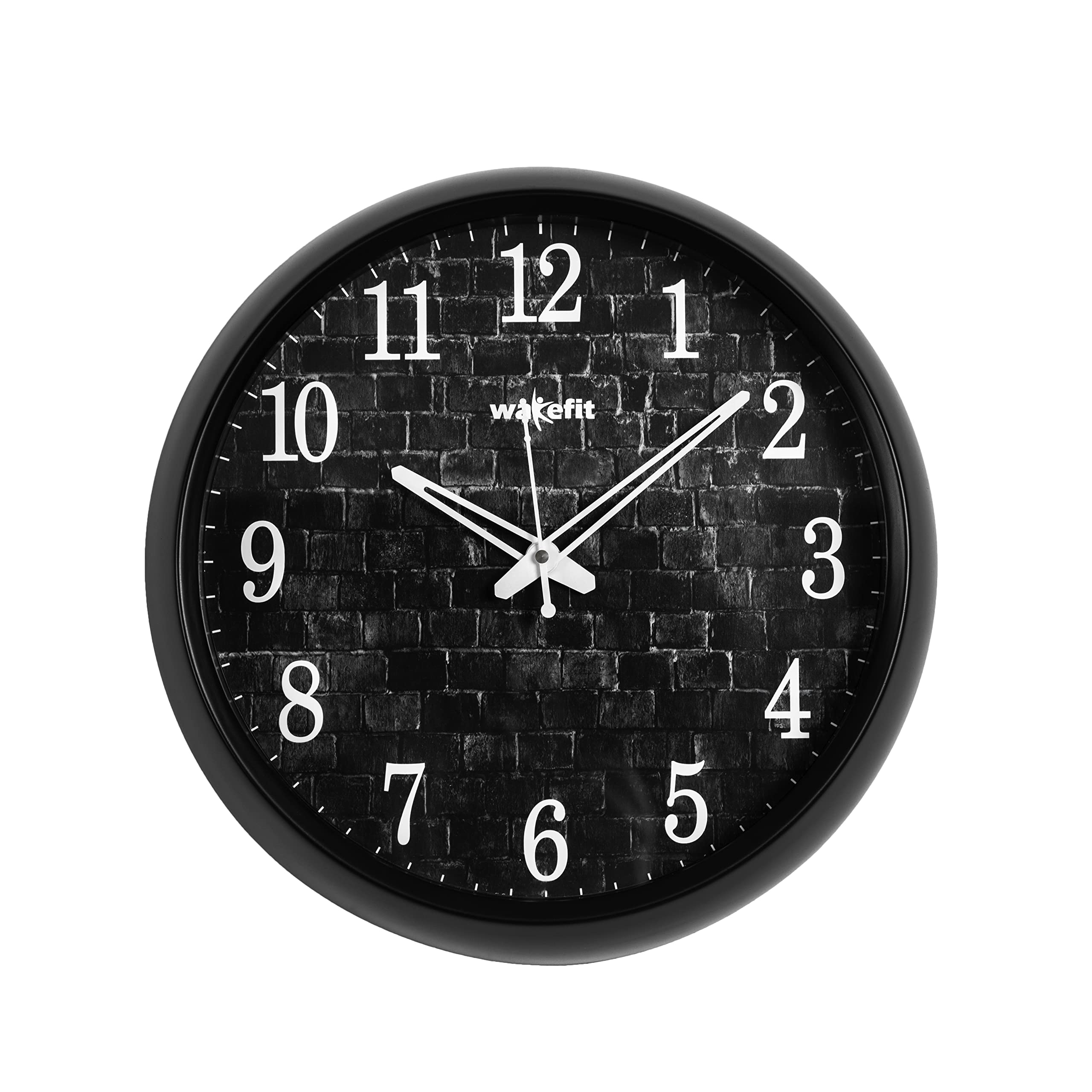 Wakefit Alphanume Iron Analog Round Wall Clock (63.5 X 63.5 X 10 cm, Gold Black) (B0BWYLYYD3) Amazon Price History, Amazon Price Tracker