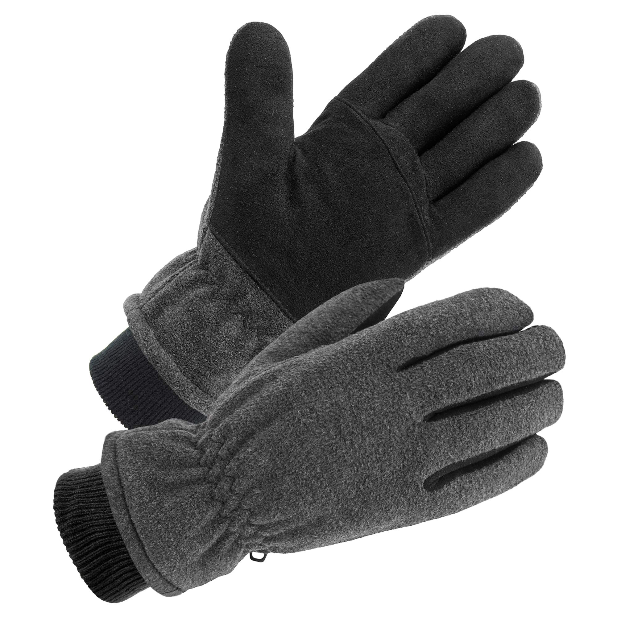 SKYDEER Winter Gloves with Soft Deerskin Suede Leather
