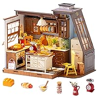 Rolife Casa delle Bambole Cucina da Forno Kit Fai-da-te Casa Miniatura Kit Modello