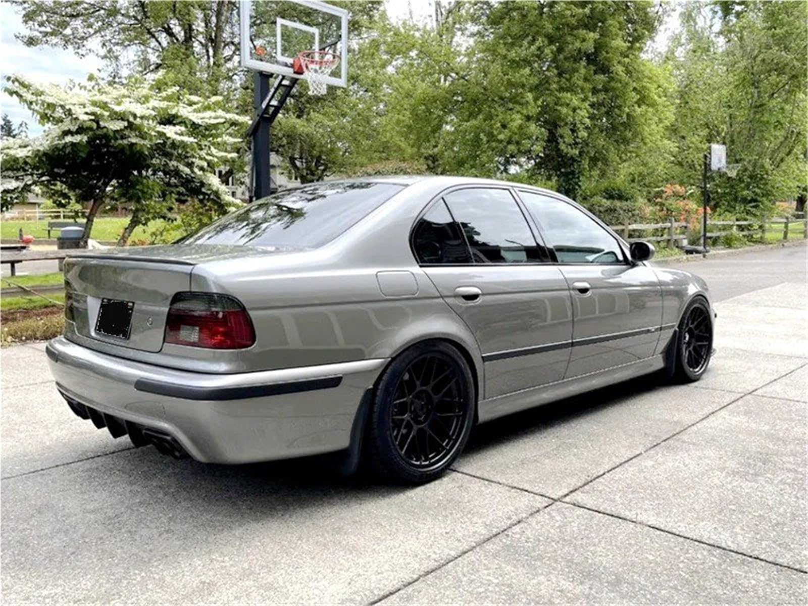 Dla B&MW Seria 5 E39 M5 520i 525i 530i 1996-2003 Lotka Tylny Spoiler Bagażnika Skrzydło Na Klapie Akcesoria Karoserii Tylny Spojler Dachowy Spoiler Trunk Wing