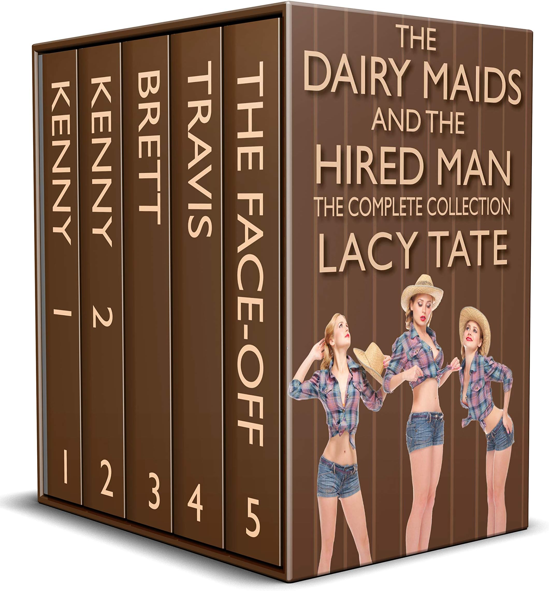 The Dairy Maids and the Hired Man: The Collection Parts 1-5 (Manley Dairy Book 6)