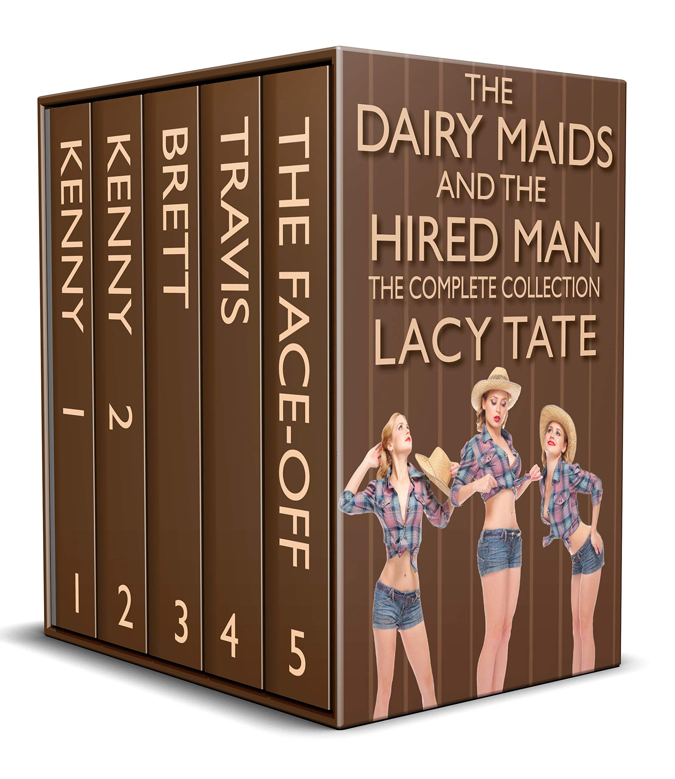 The Dairy Maids and the Hired Man: The Collection Parts 1-5 (Manley Dairy Book 6)
