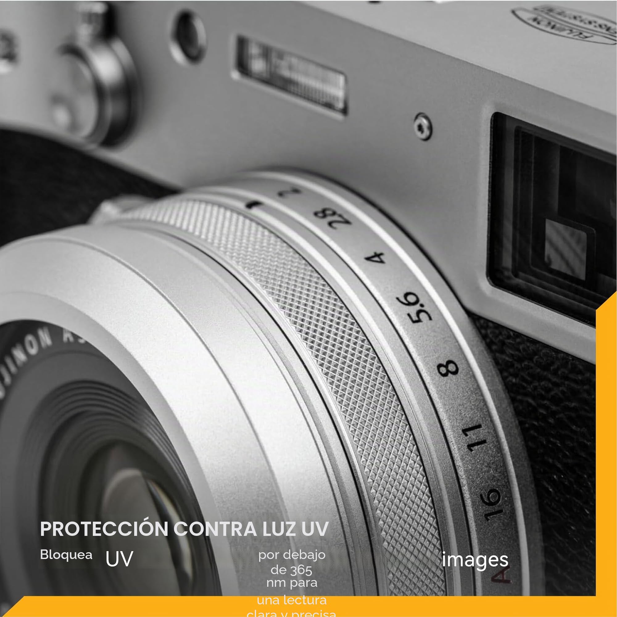 NiSi Filtro NC UV para Fujifilm X100VI / X100V / X100F / X100T / X100S / X100 Series - Negro