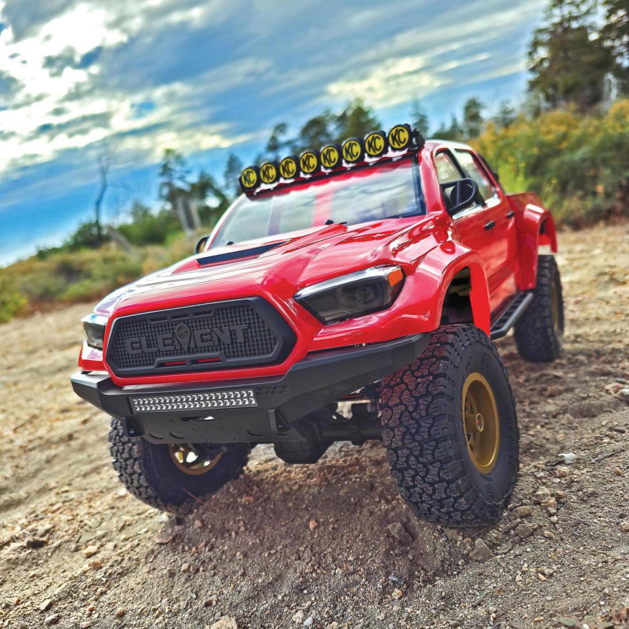 Amazon.com: Team Associated Enduro Trail Truck Knightwalker Red