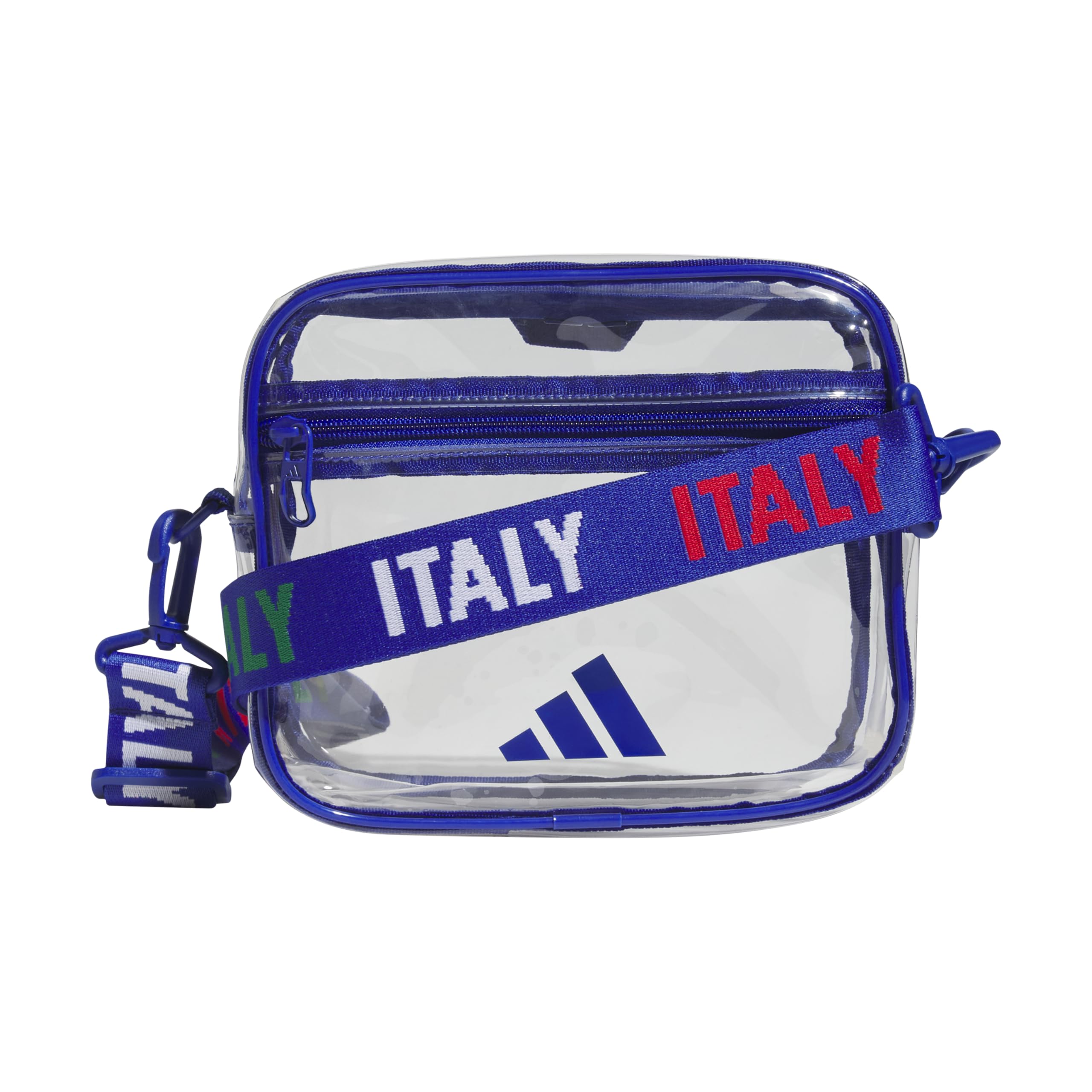 adidas Clear Stadium Bag - Small Transparent Crossbody, 4L