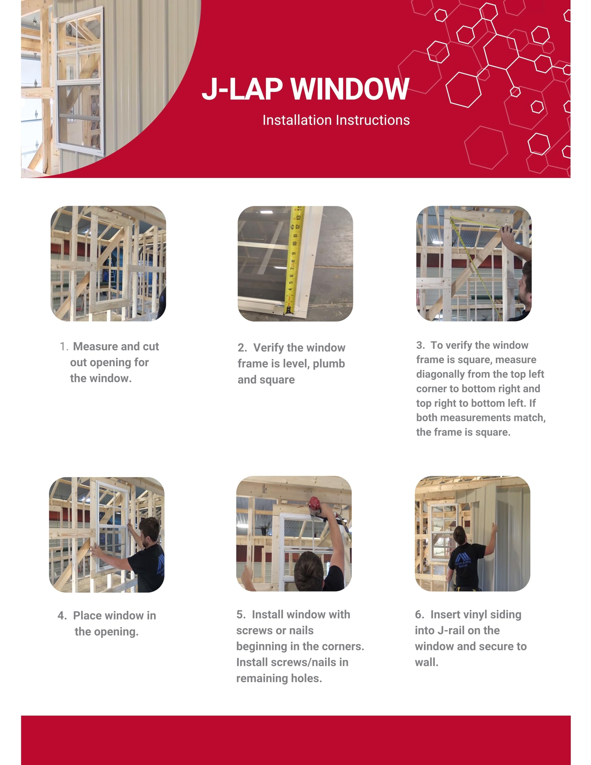2-Pack White J-Lap Sliding Shed Windows – 18\"W X 23\"H, Aluminum Frame, Tempered Glass, Screened Ventilation