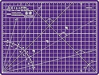 Vista 2 de Estera de Corte Elan A4 Rosa y Morada, Estera de Corte Autorreparable A4 9x12 Pulgadas, Tabla de Corte de Manualidades Rosa de 5 Capas, Tabla