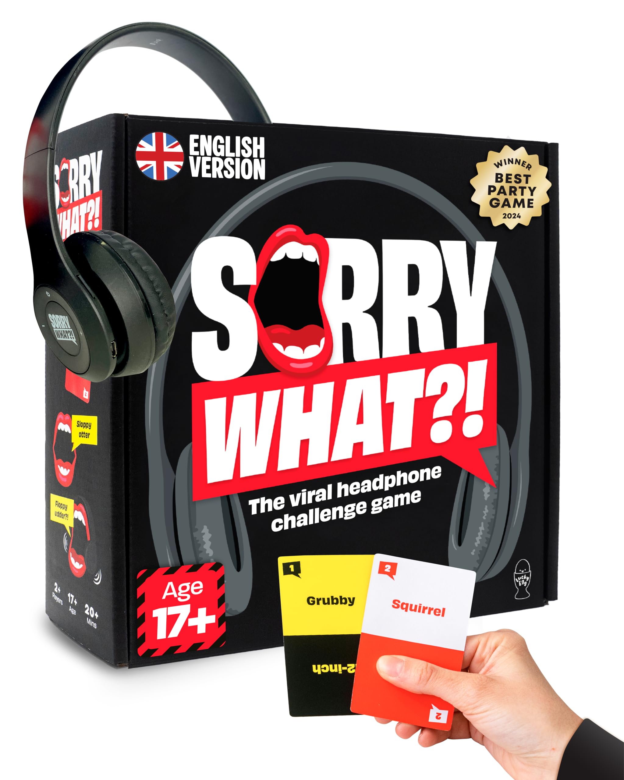 #59 — Sorry What - Award Winning Headphone Challenge Party Game fo...