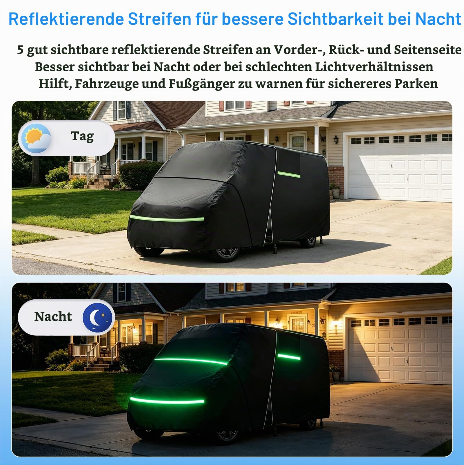 Hagelschutzplane Wohnmobil Vollgarage für FIAT Ducato L2H2 2006-2024