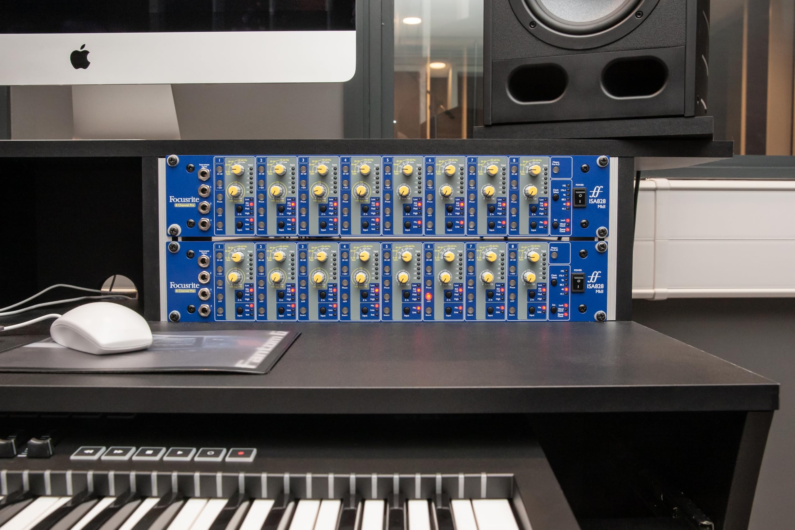 Focusrite ISA828mkⅡ デジタルオプション付き マイクプリアンプ Amazon.com: Focusrite ISA828 MkII Heritage 8-channel rackmount mic